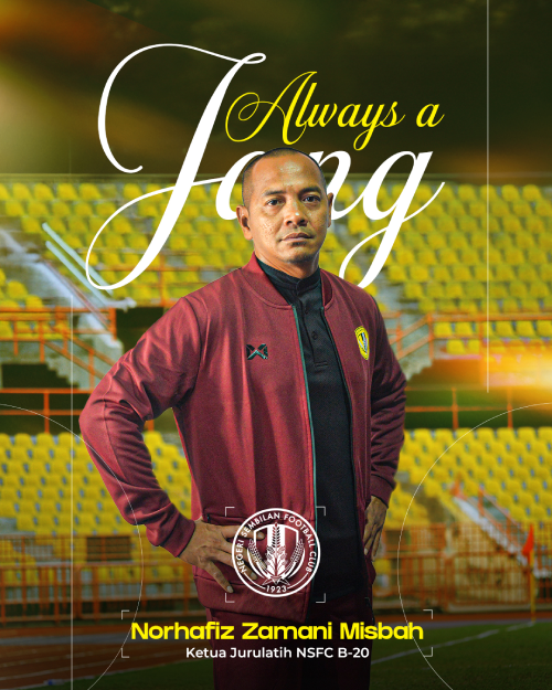 Featured image for “Norhafiz Zamani Misbah Kini Ketua Jurulatih Negeri Sembilan FC Bawah-20”